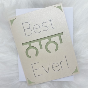 Carte personnalisée, Best Nana Ever, Nana, Grand-père, Grands-parents, Gurmukhi, Punjabi, Carte Pendjabi