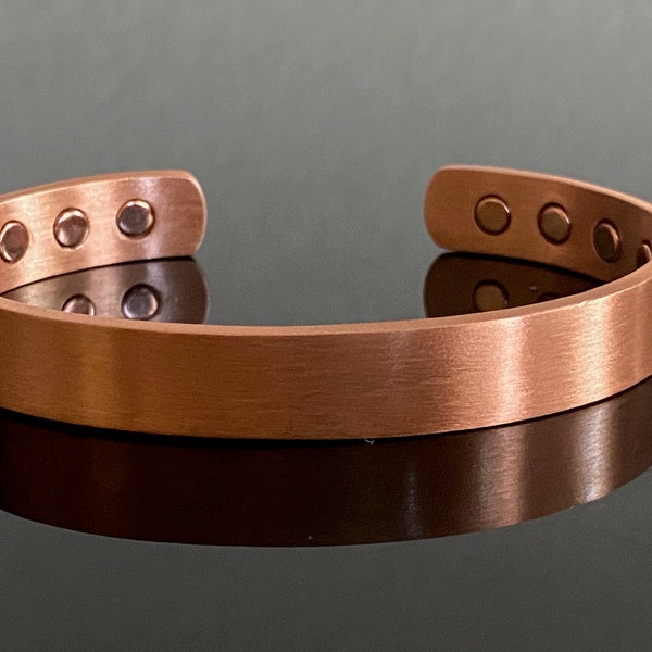 Solid pure copper bracelet- magnetic bracelet-COPBR02