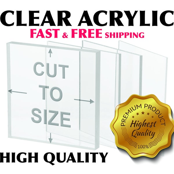 Tempered Glass Cut to Size Etsy