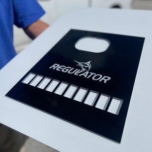 Boat Dash Panel - Custom - Made To Order Can Make Any Color, Size, or Logo!!