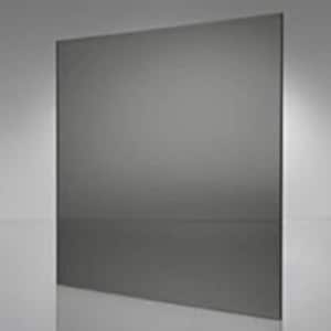 May include: A sheet of dark gray glass.