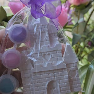 Princess Castle - Paint your own princess castle kit.
