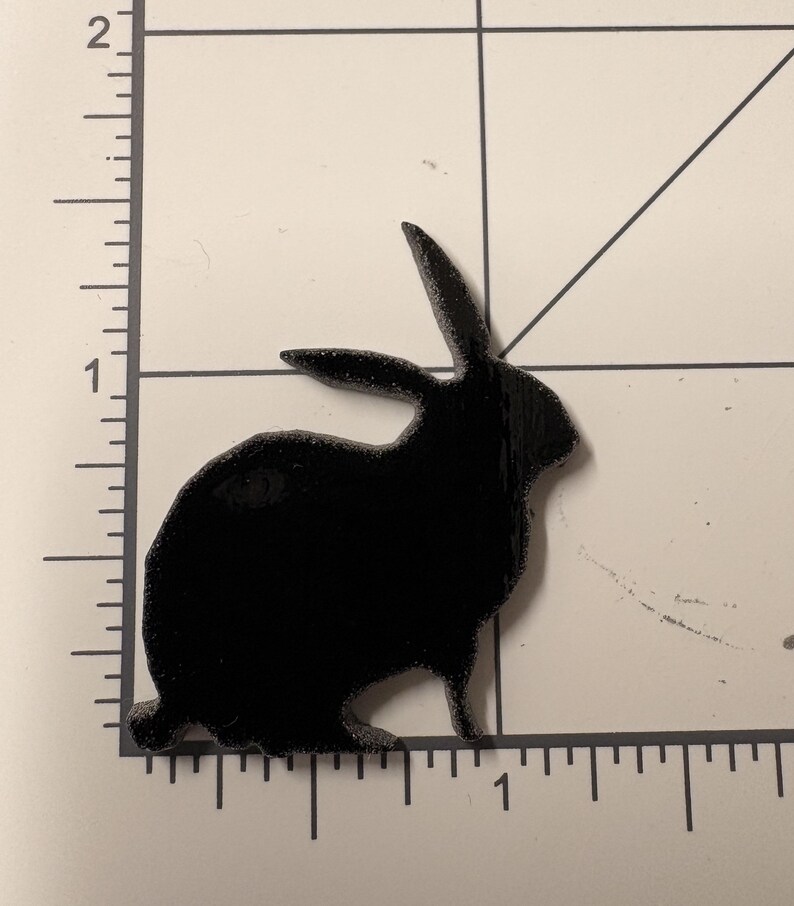 Fused Glass Rabit 96 Coe WATERJET Precut Bunny RABBIT Glass Shape Fused Glass Art ...
