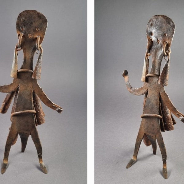 Kriegsgott der FON * Eisenfigur aus BENIN * Eisen Figur Afrika Afrique Africa Metall sculpture iron metal Tribal Art