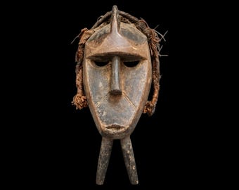 クウェレマスク。アフリカのガボン。アフリカのマスク。 19世紀 - Etsy