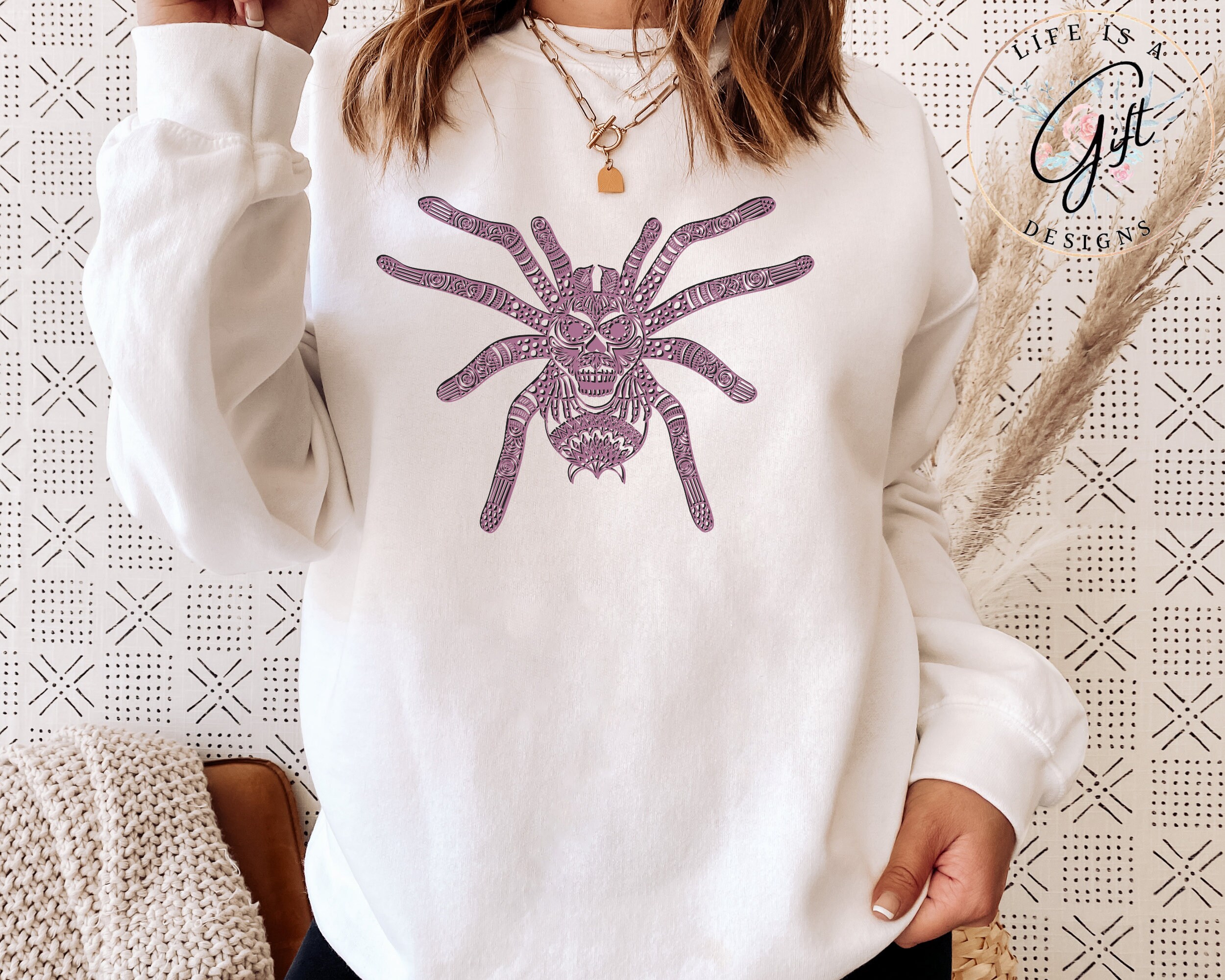 Tarantula Sweatshirt - Etsy