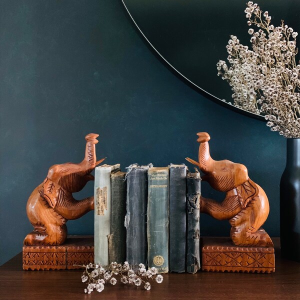 Elephant Bookends Etsy Australia