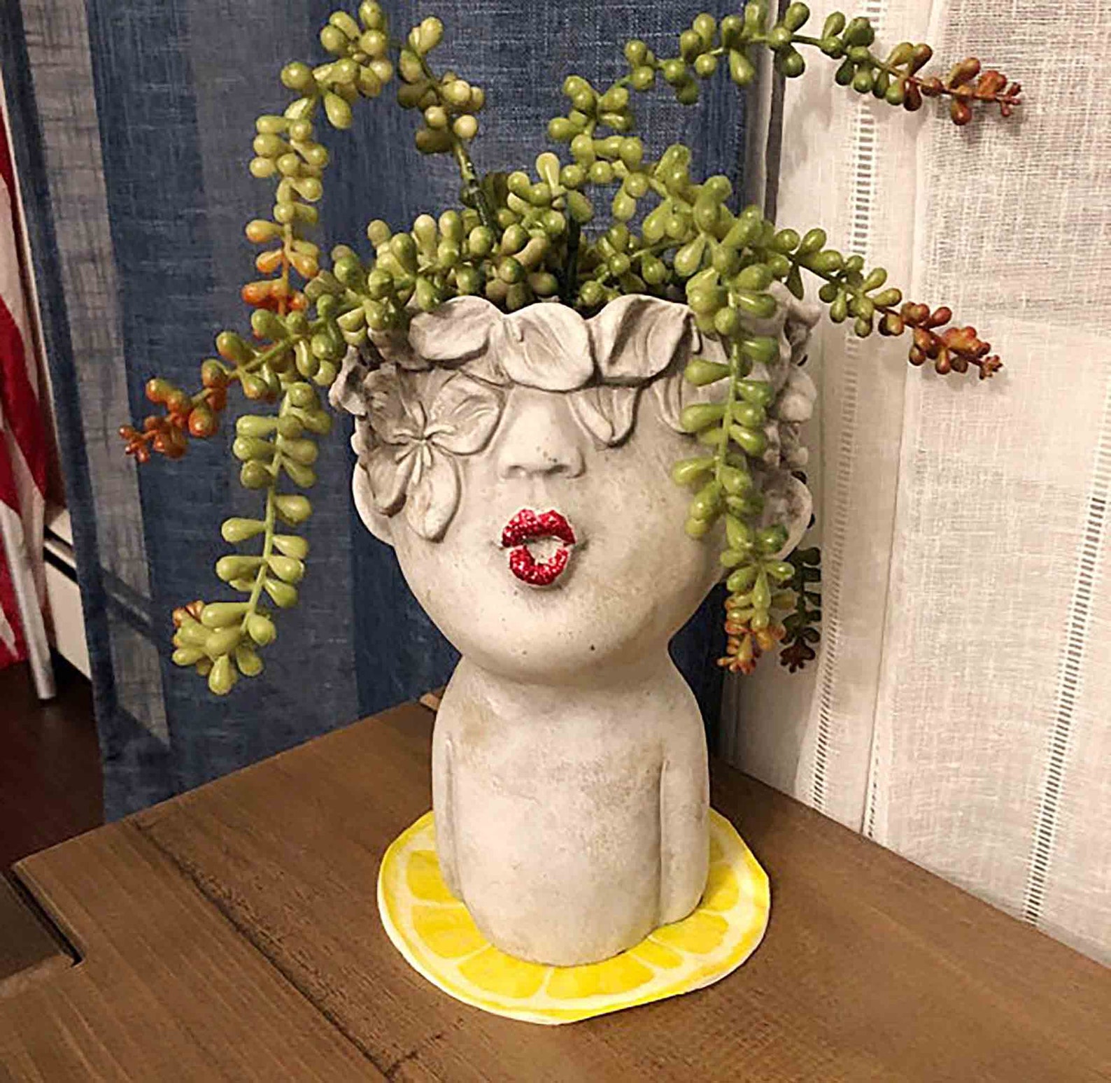 Pots Plants/Face Pots/Face Girl Etsy