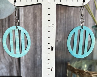 Camilla // Handcrafted Wood Earrings