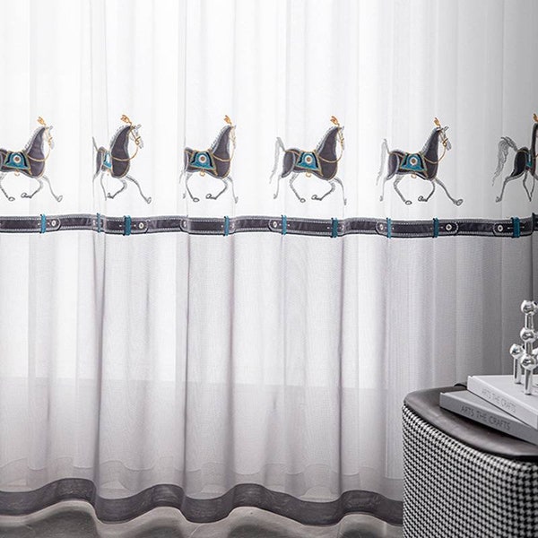 Top and Bottom Rod Pocket Curtains Etsy