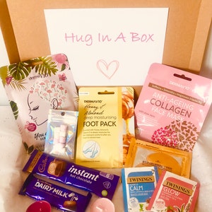 Pamper Box Gift/Xmas Gift/Self Care/ Hug In A Box/ Birthday Gift/Thinking of You/Celebration