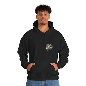Team Vitality Logo Graffiti Hoodie | Counter-Strike Urban Back Print image 5