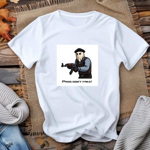 Counter Strike T-Shirt Pros don&#39;t Fake! , CS2, CS:GO, lustige Shirts für Fans des Spiels, Counter-Strike, Hood, Lustiges Shirt