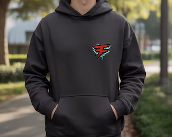 FaZe Clan ロゴ アーバン グラフィティ パーカー | カウンターストライク アーバン バックプリント
