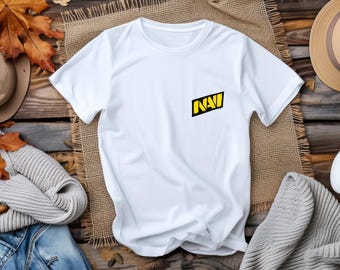 Counter Strike NAVI Logo T-Shirt, Urban Graffiti CS2