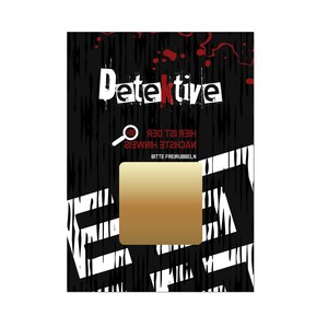 Juego de detectives, fiesta de cumpleaños infantil, fiesta infantil, tarjetas rasca y gana con tareas, personalizables, misión, juego infantil, tarjetas para mensajes secretos