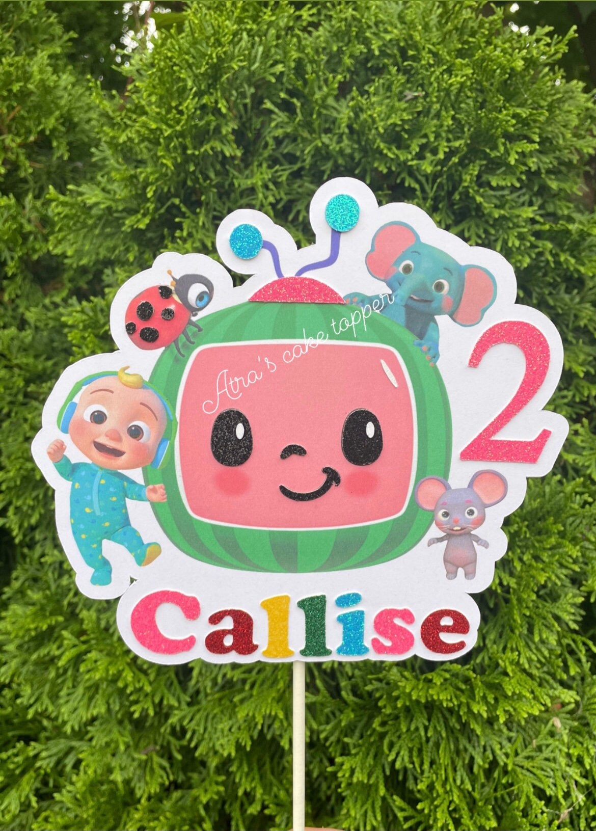 Cocomelon Cake Topper Printable - Etsy