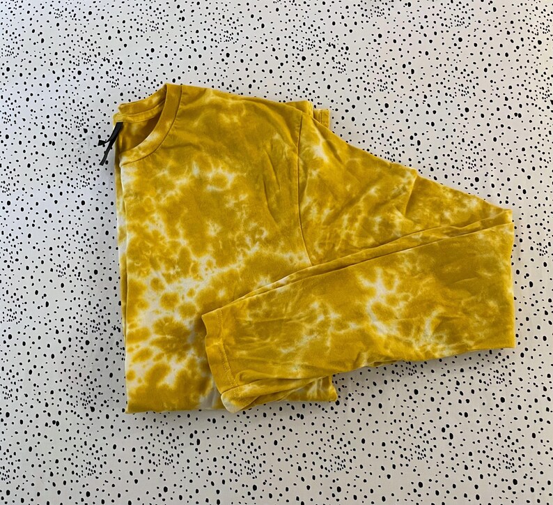 crumple tie dye long sleeve