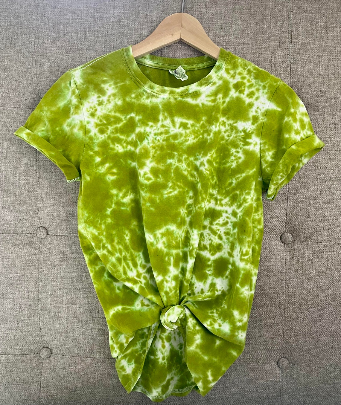 Crumple Tie-Dye T-shirt | Etsy
