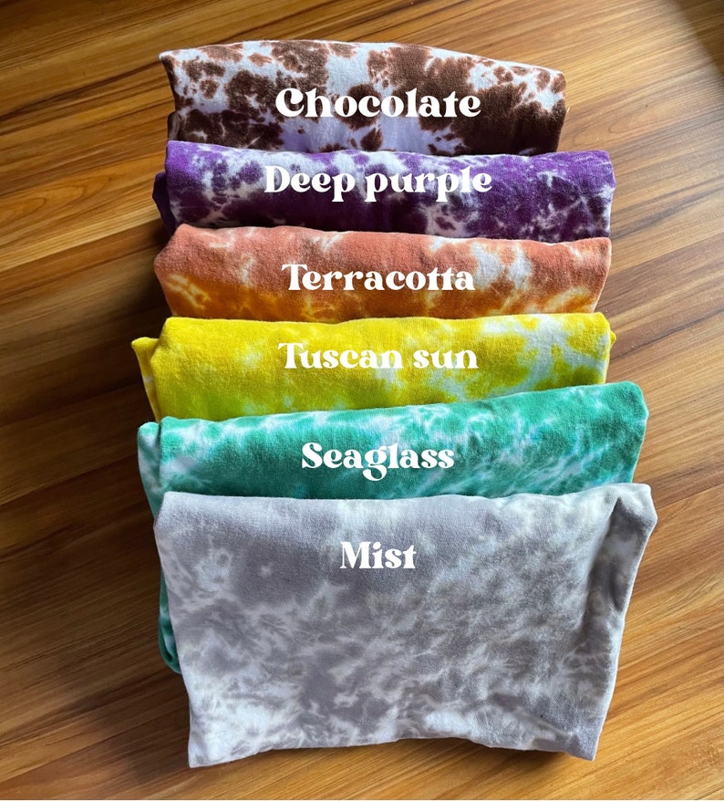 crumple tie dye shirt