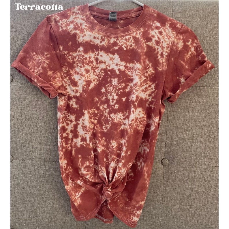 crumple tie dye shirt