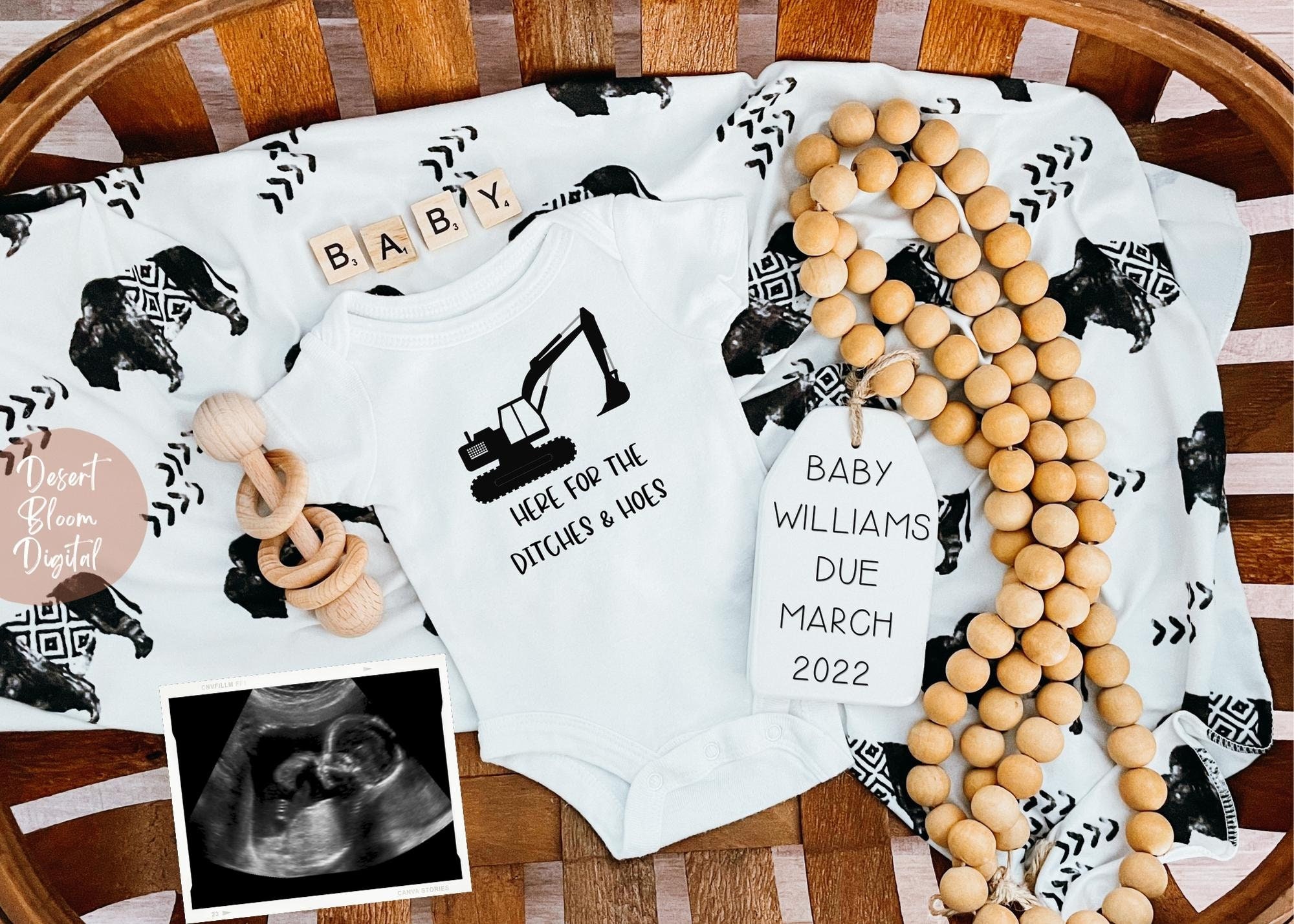 Funny Pregnancy Announcement Here for the Ditches & Hoes - Etsy Australia Funny Pregnancy Announcement Here for the Ditches & Hoes - Etsy Australia