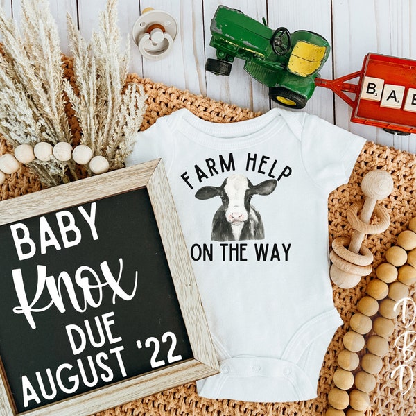 Cattle Gender Reveal Etsy