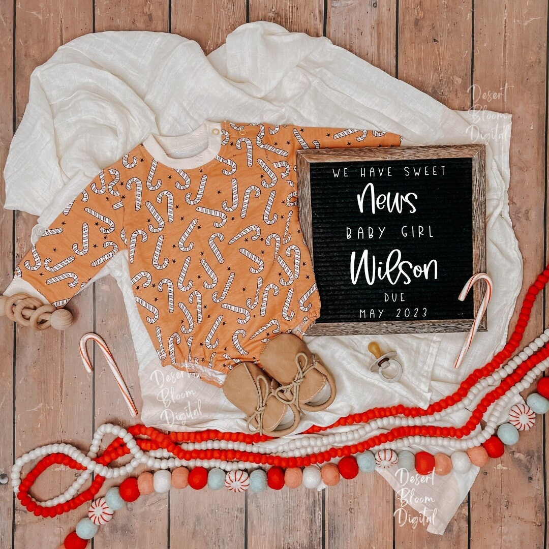 DIGITAL PREGNANCY ANNOUNCEMENT Personalized Christmas Etsy