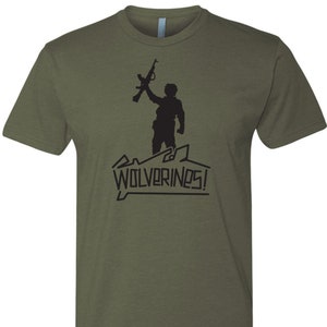 Wolverines - Red Dawn tee
