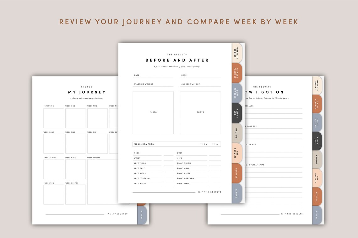 Digital Fitness Planner Goodnotes Fitness Planner Ipad Etsy UK