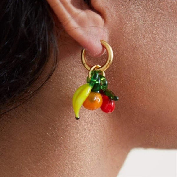 Fruit Earrings Etsy UK