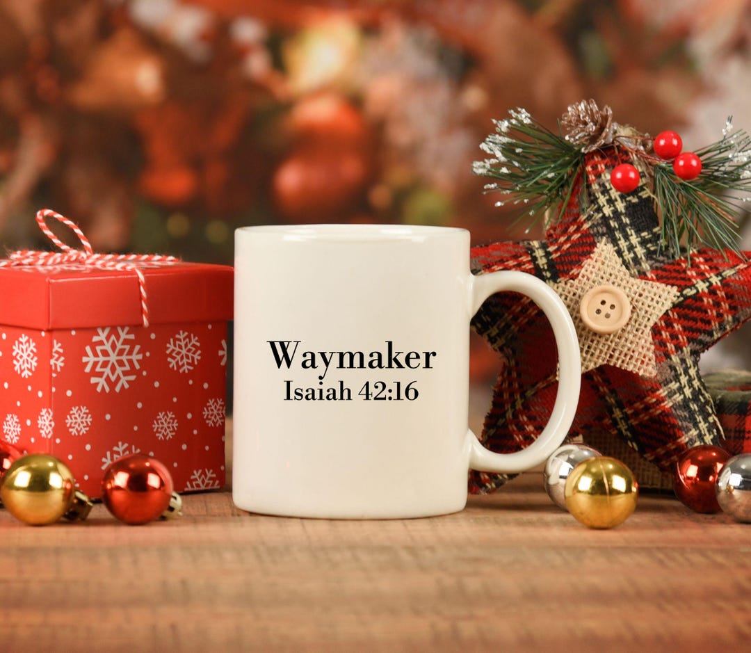 Waymaker Isaiah 42:16 Cadeau Chrétien Pour Femme Homme Et