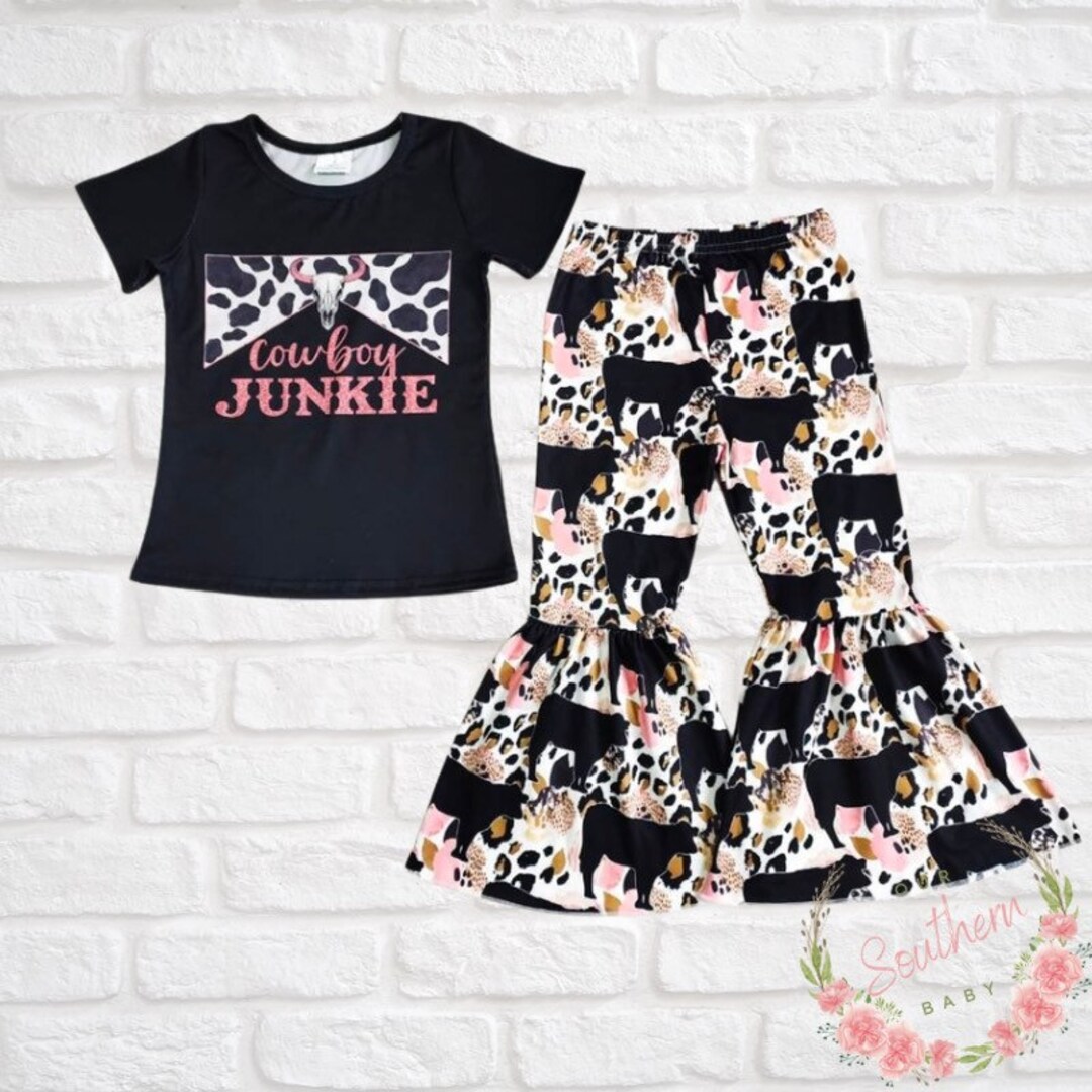 Girls Western Outfit, Baby Western Outfit, Cowboy Junkie, Toddler