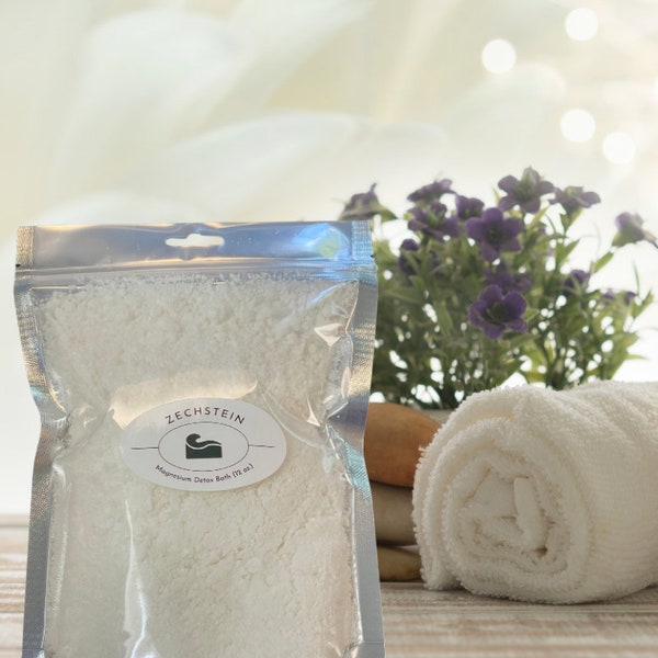 Zechstein Magnesium Soak~  Moisturize and Relax with this Amazing Detox Bath