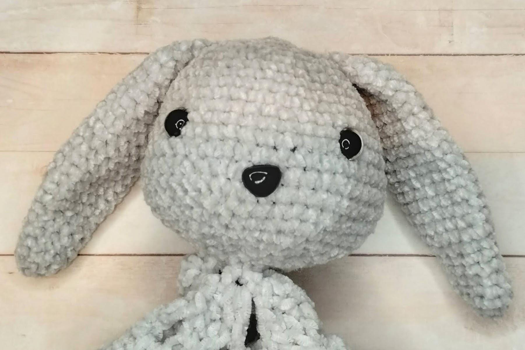 Velvet Bunny Lovey Crochet Pattern - Etsy