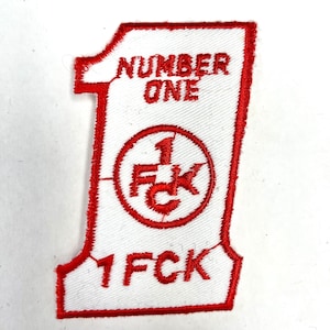 Vintage FC Kaiserslautern 1. FCK Football Soccer German Embroidered Patch Iron Sew On Emblem