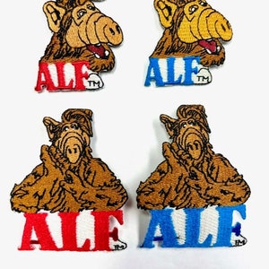 Set mit 2 ALF Patch Gesticktes Abzeichen Aufnäher zum Aufnähen