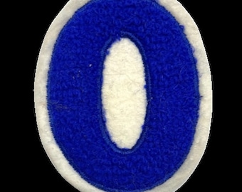 Initiale O Lettre Brodée Patch de Broderie Cousue sur l’emblème