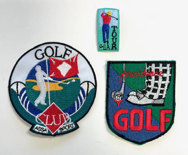 Set of 3 Vintage GOLF Embroidery Patch PGA Tour Masters Golf Lover Gift ...
