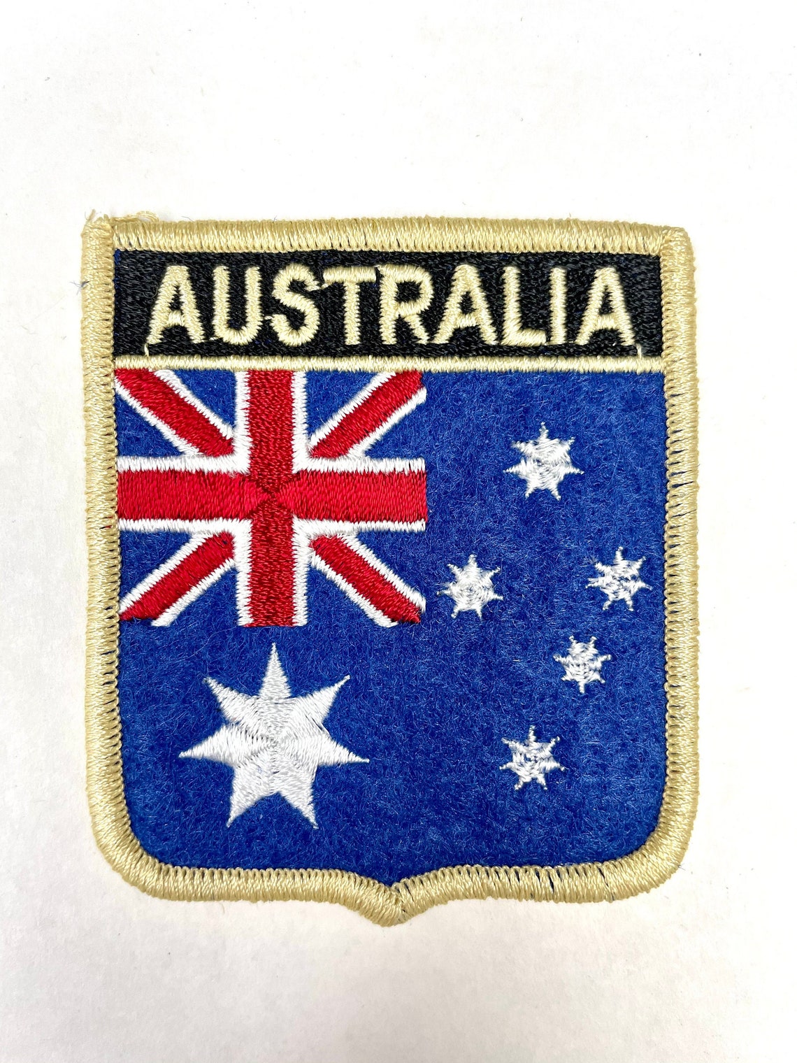 AUSTRALIA Flag Patch Embroidered Badge Sew on Emblem 2022 FIFA World