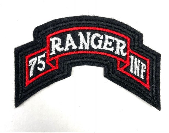 75 Ranger Infantry Regiment Army Patch Embroidere… - image 1