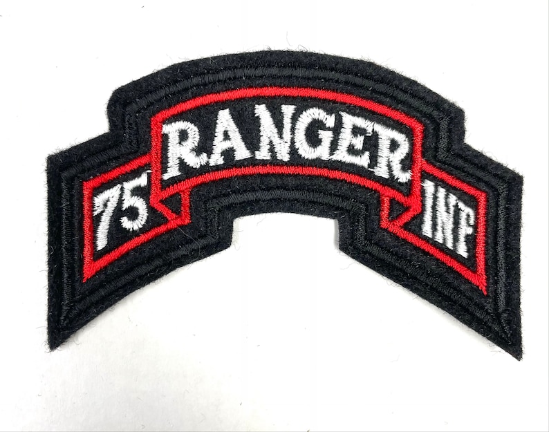 75 Ranger Infantry Regiment Army Patch Embroidered Badge Sew on Emblem ...