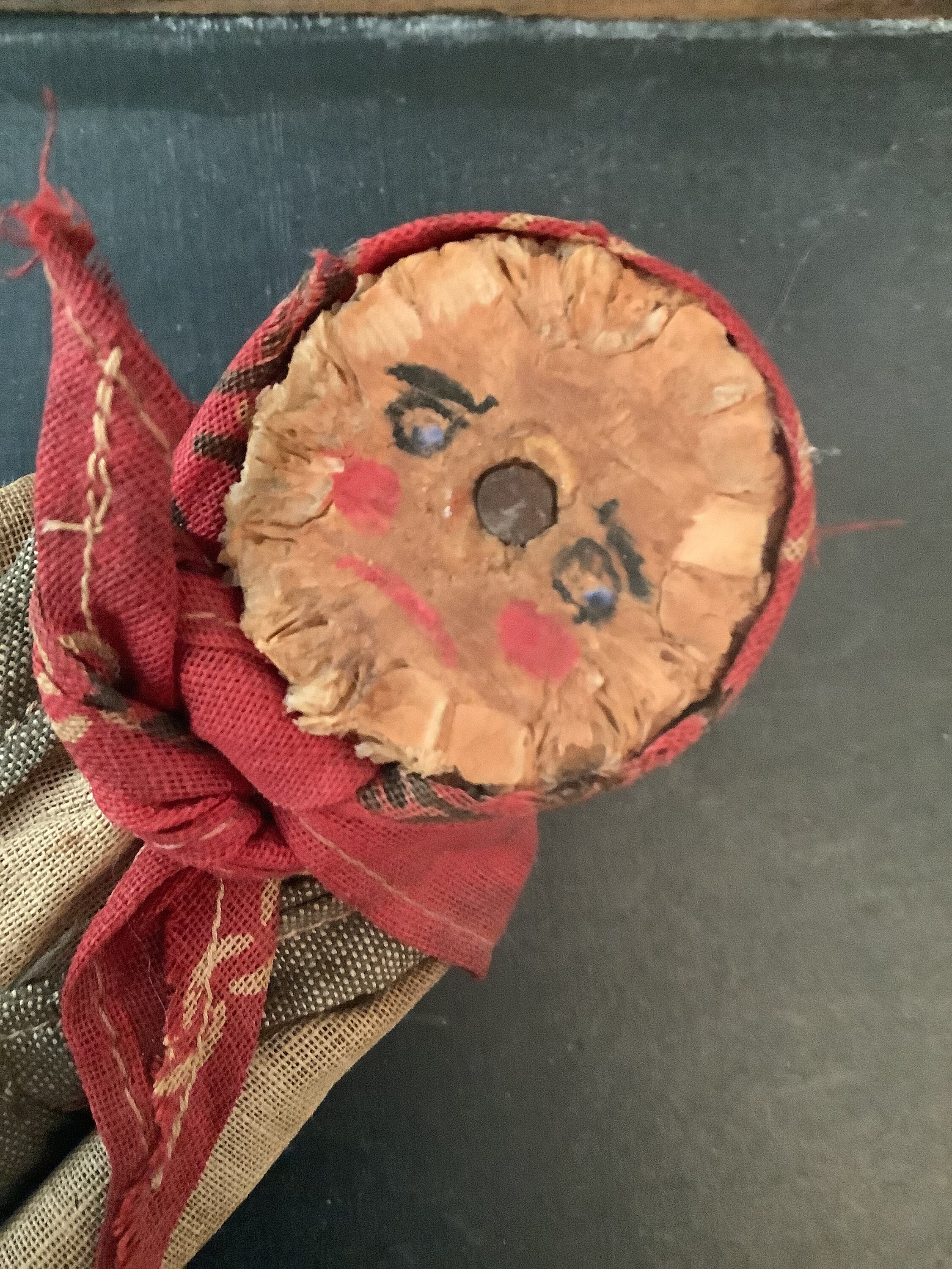 Primitive Handmade Corn Cob Doll Primitive Folk Art Handmade Etsy