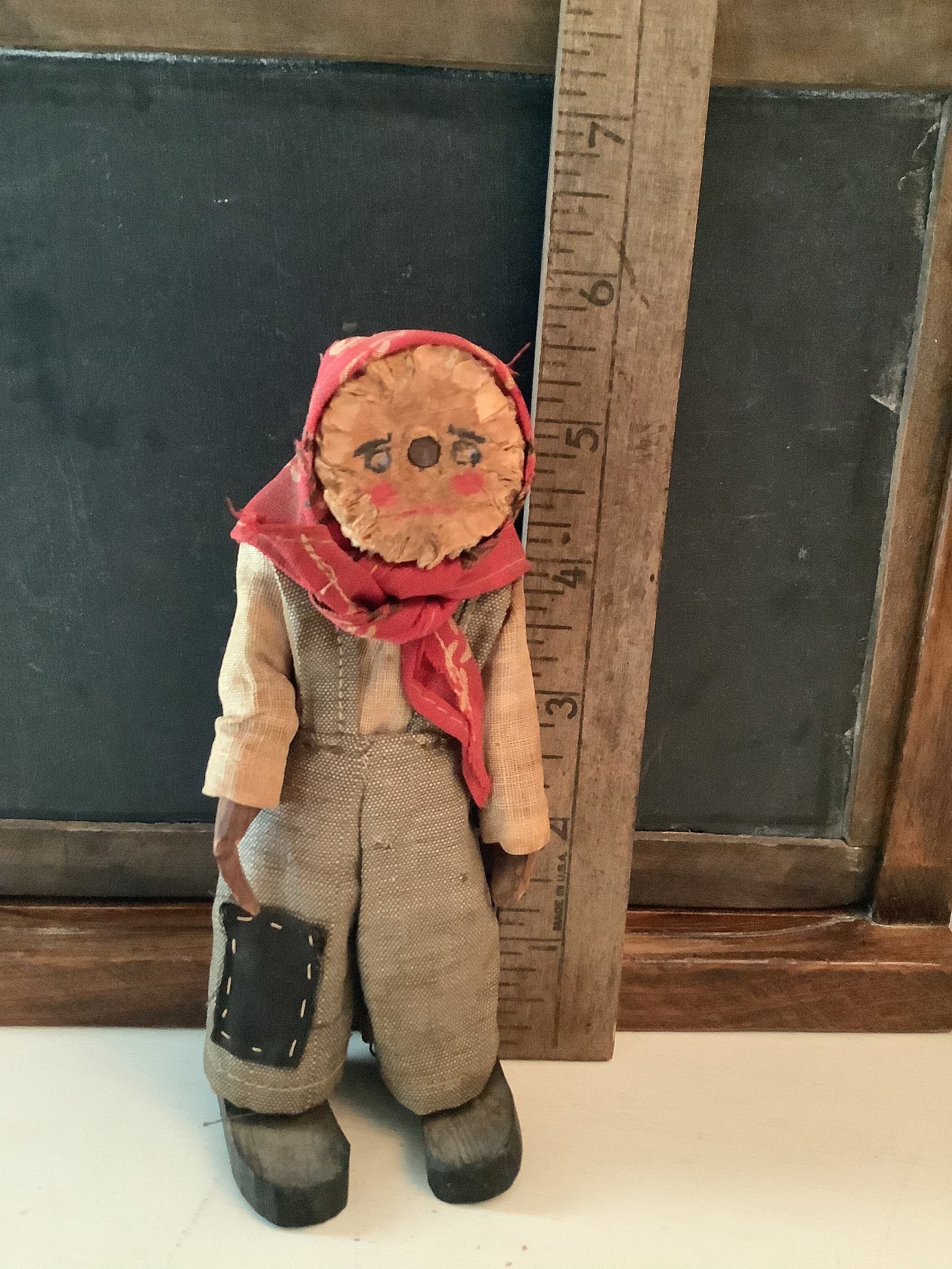 Primitive Handmade Corn Cob Doll Primitive Folk Art Handmade Etsy