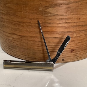 Vintage Corona Tri-Fold Stainless Steel Pipe Conpnion Cleaning tool, Made in Japan