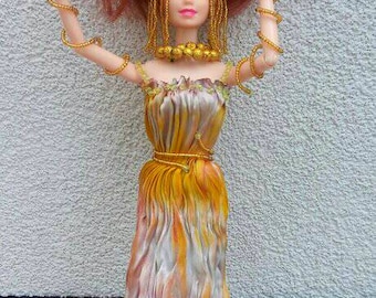 vestido de muñeca para todas las muñecas escala 1/6