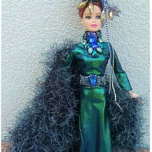 anastasia (dress for dolls 1/6) royal fashion, touch of elegance for your dolls.Princess dress.