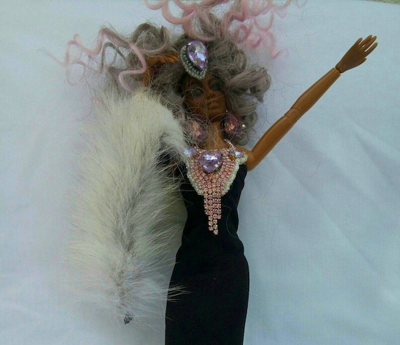 kea set doll jewelry dress for barbie and all 1/6 dolls gift for girls,  party dress, princess