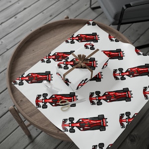 Race Car Wrapping Paper | Formula 1 Wrapping Paper | F1 Wrapping Paper | Two Fast Race Car Wrapping Paper | Race Car Gift Wrap