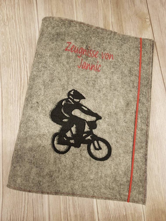 Buy Certificate Folder Boy Reports Felt BMX Driver School.